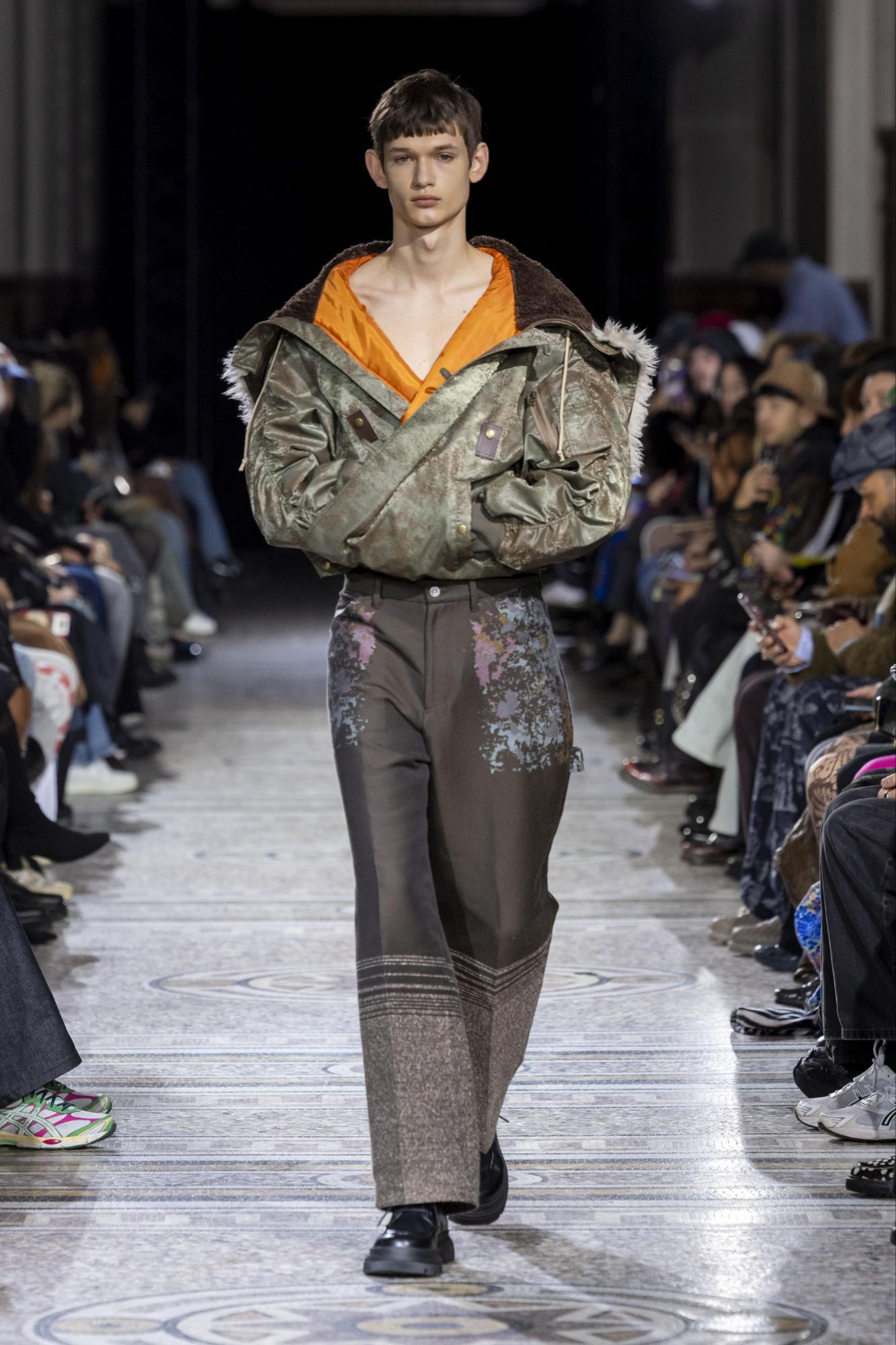 Paris Fashion Week 2026 January 2026.Meagratia Fall/Winter 2026 during Paris Men's Fashion Week