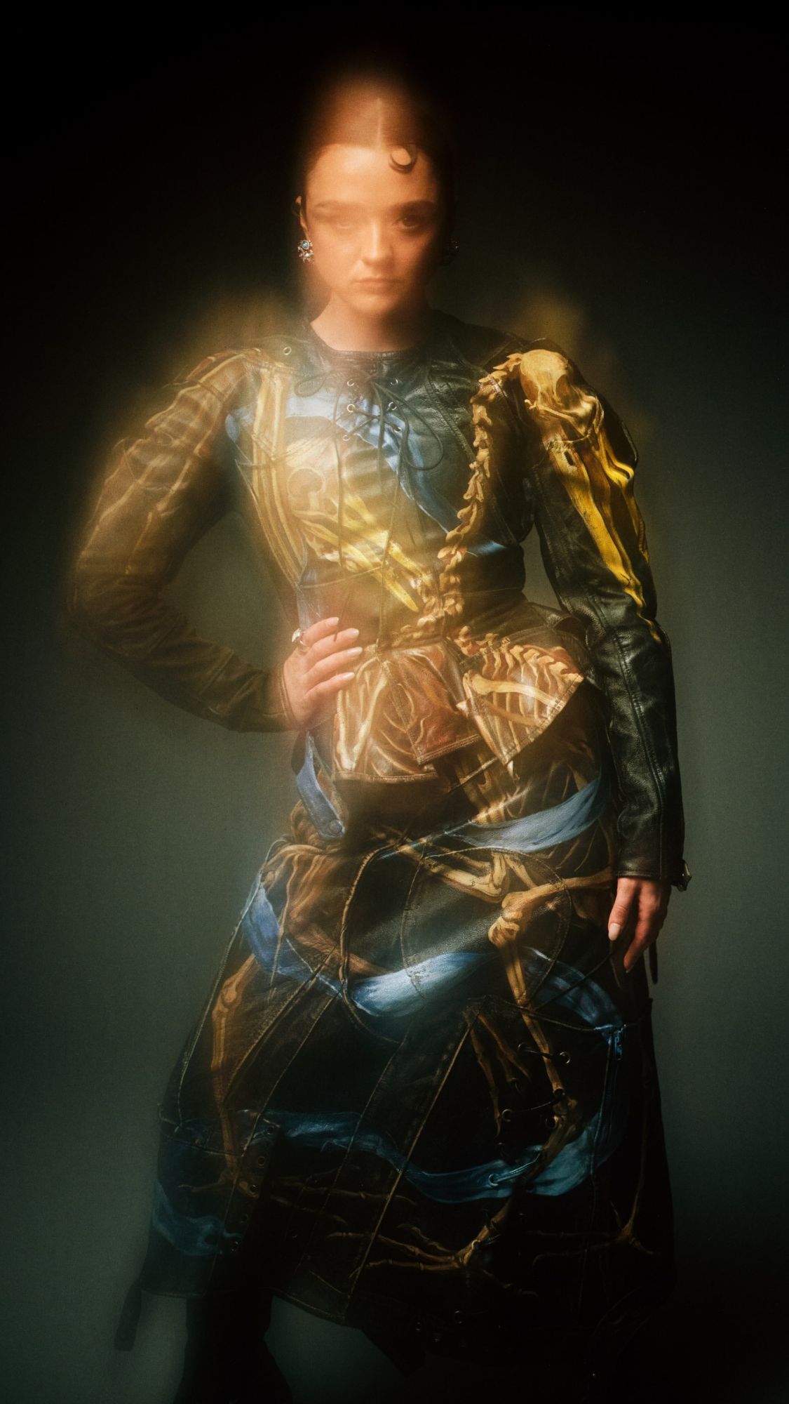 Maisie Williams Wears Maison Margiela Artisanal Fall Winter 2026
