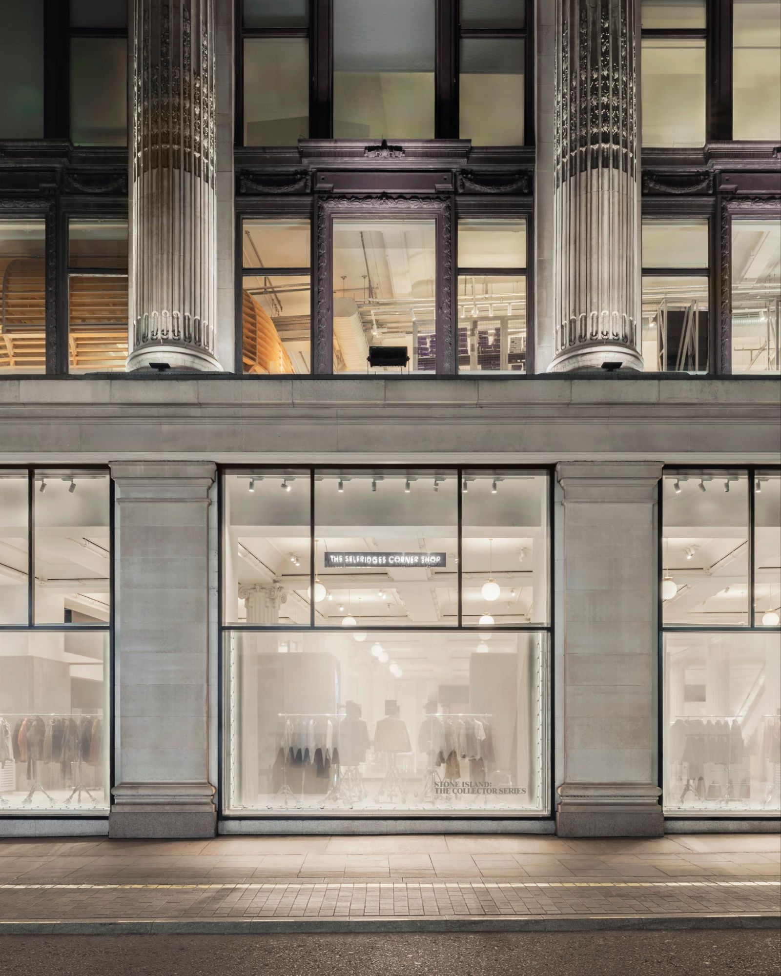Stone Island Store Selfridges London collaboration with the independent collectors